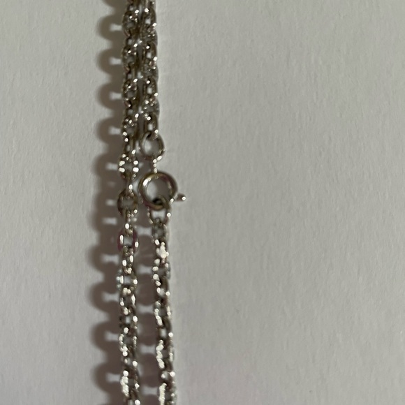 Vintage Avon Cross Pendant Necklace Colorful Accents - Picture 4 of 8